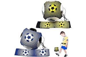 Soccer Training Belt for Ball Control Practice – Adjustable Solo Trainer for Size 3/4/5 Football – Elastic Waistband with 6ft