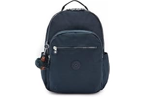 Kipling Women's Seoul 15" Laptop Backpack, Durable, Roomy with Padded Shoulder Straps, Built-In Protective Sleeve