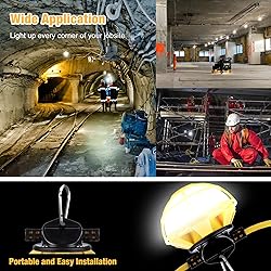 G GJIA 50FT Construction String Lights with