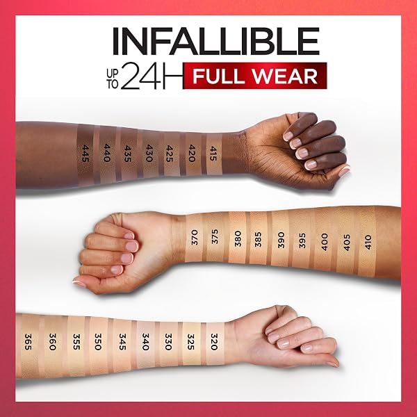 L’OREAL PARIS MAKEUP INFALLIBLE FULL WEAR WATERPROOF MATTE CONCEALER, FULL COVERAGE, IVORY, 0.33 FL. OZ.