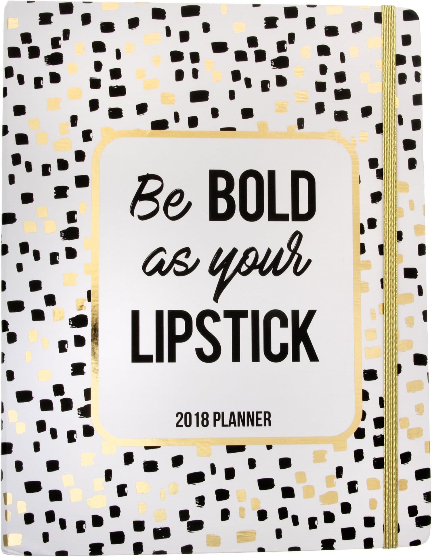 Purple Lemonade 2018 Planner Calendar - Be Bold As Your Lipstick - Gold Collection