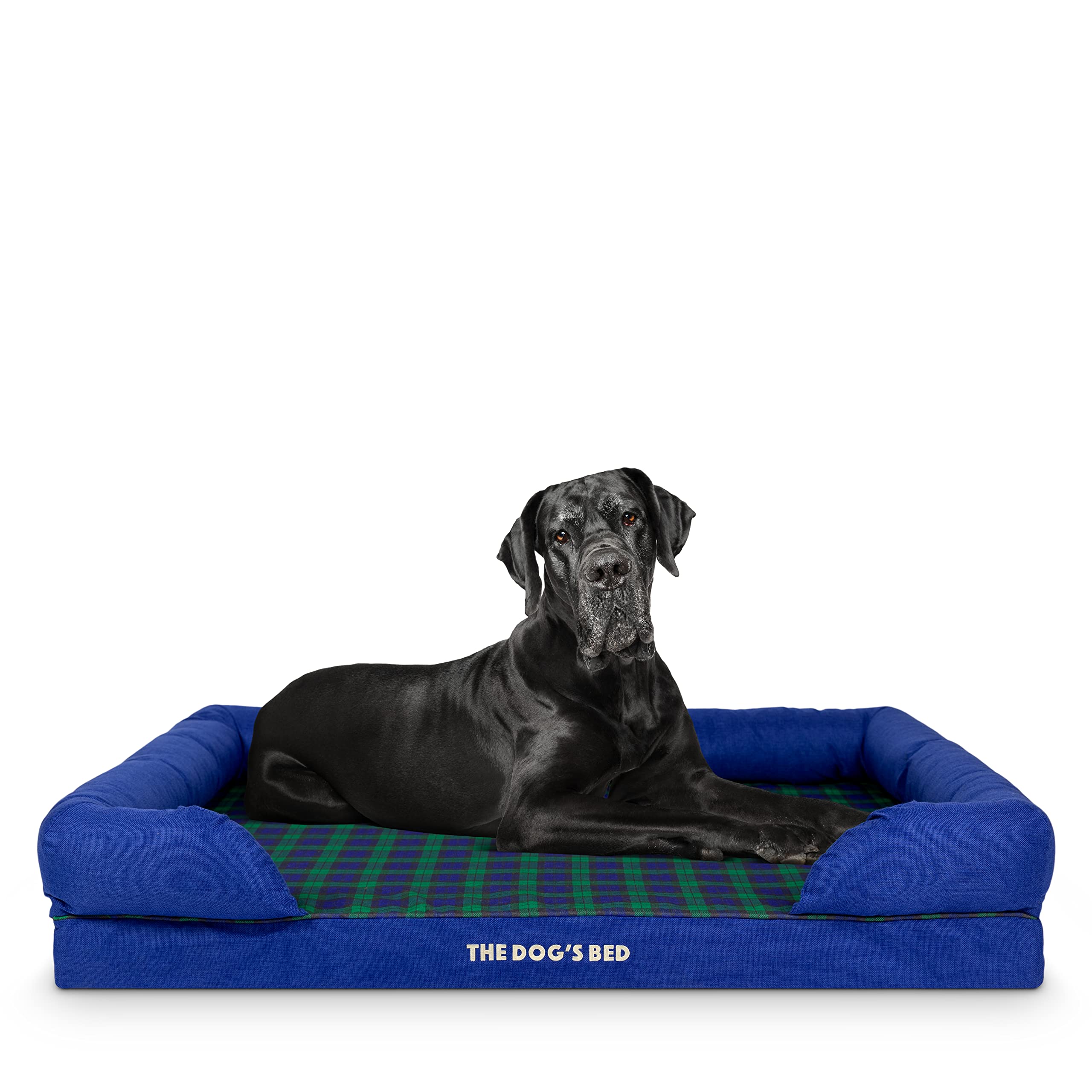 The Dog’s Bed Orthopedic Dog Bed XXL Black Watch