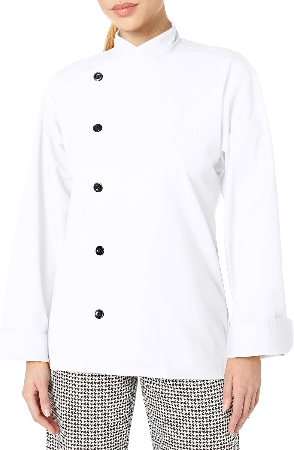 Vtex 0482 Rio Long Sleeve 5 Button Chef Coat: Clothing