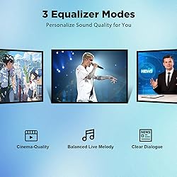 Assistrust Sound Bar, 60W Sound Bars for TV, 5.0