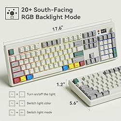 BOYI K104Pro Retro Mechanical Keyboard with