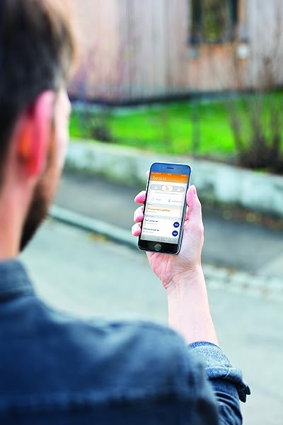ABUS Smartvest Funk Alarmanlage App FUAA35001A  Basis Set   Zentrale App ffnungs  und Bewegungsmelder Fernbedienung und Zubehr   77442