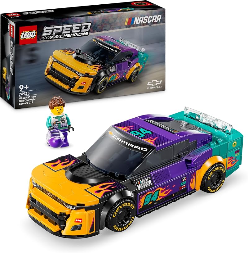 LEGO Speed Champions NASCAR Next Gen Chevrolet Camaro ZL1 Race Car