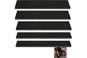 Qwtqwt Replacement for Equestrian Saddle Pads,5 Pcs Equine Saddle Shims 2 Sizes Horse Saddle Pad Shock Absorbing Western Seat