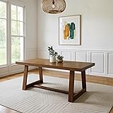 Plank+Beam 72 Inch Farmhouse Dining Table, Solid