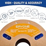 ERYONE 1.75mm TPU Filament 1kg High-Speed 95A Flexible Clear Blue view 5