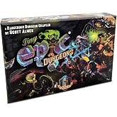 Gamelyn Games Tiny Epic Dungeons Deluxe Board Game, 1-4 Players, Ages 14+ | Gamelyn Games Tiny Epic Dungeons Deluxe; cooperative dungeon crawl with miniatures; 1-4 players; ages 14+