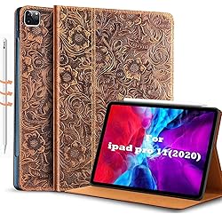 Gexmil Genuine Leather Case for iPad pro 11 Inch
