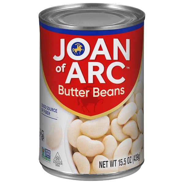 JOAN OF ARC BEANS, BUTTER BEANS, 15.5 OUNCE...