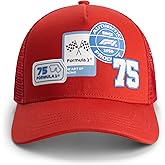 Formula 1 Heritage Trucker Hat Red - One Size Fits Most