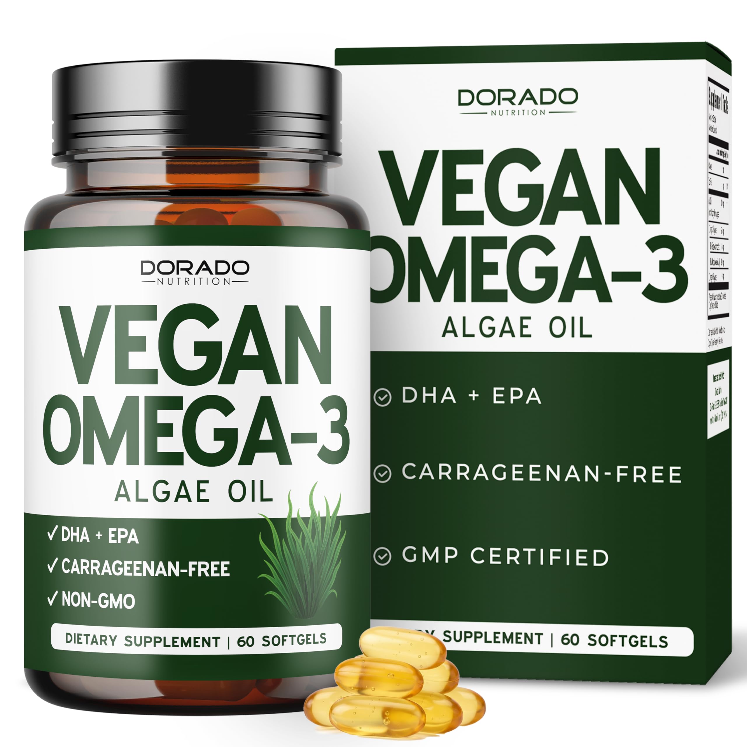 Vegan Omega-3 Algae Oil