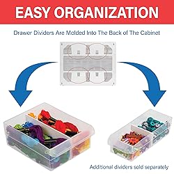 Akro-Mils 44-Drawer Plastic Drawer Storage Cabinet