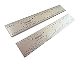 Taytools 6 Inch Rigid Machinist Rule Ruler Hardened