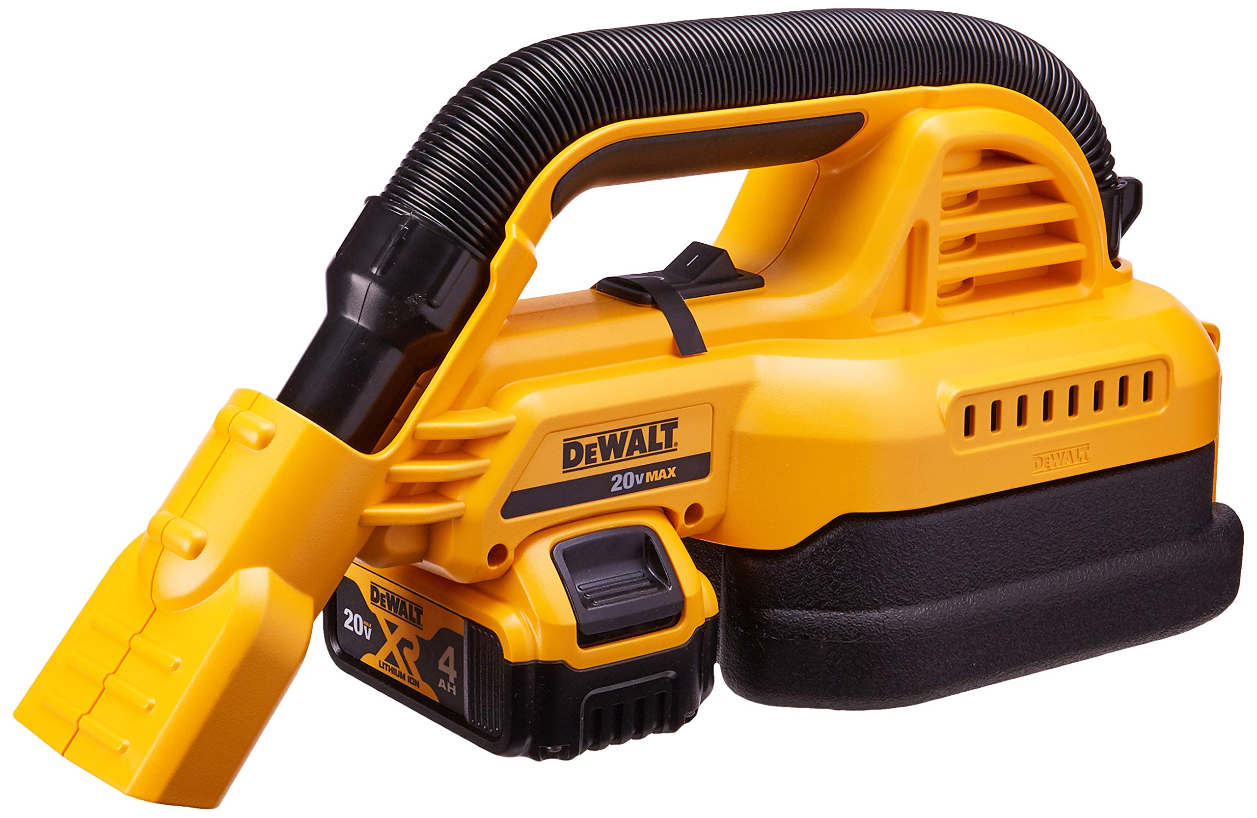 DEWALT 20V MAX Cordless Vacuum Kit, Wet/Dry, Portable, 1/2-Gallon (DCV517M1) kit