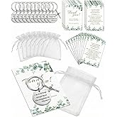 AWEZO 12 Pack Philippians 4:13 Keychain Favors with Bags, Eucalyptus Cards, I Can Do All Things Bible Verse Strength Gifts for Confirmation Graduation Guests