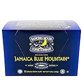 Dancing Moon Coffee Pods - 100% Jamaica Blue Mountain Medium Roast - K-Cup Compatible Keurig Coffee Pods - Small-Batch Crafted, Supports Military Charity - 24 Cups