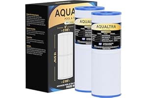 AQUALTRA Spa Filter Replacement Compatible with PRB25-IN, C-4326, FC-2375, FC-2370, 3005845, 17-2327, 100586, 33521, 25392, 8