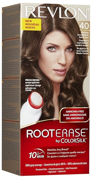 Amazon Com Revlon Root Erase By Colorsilk Medium Ash Brown