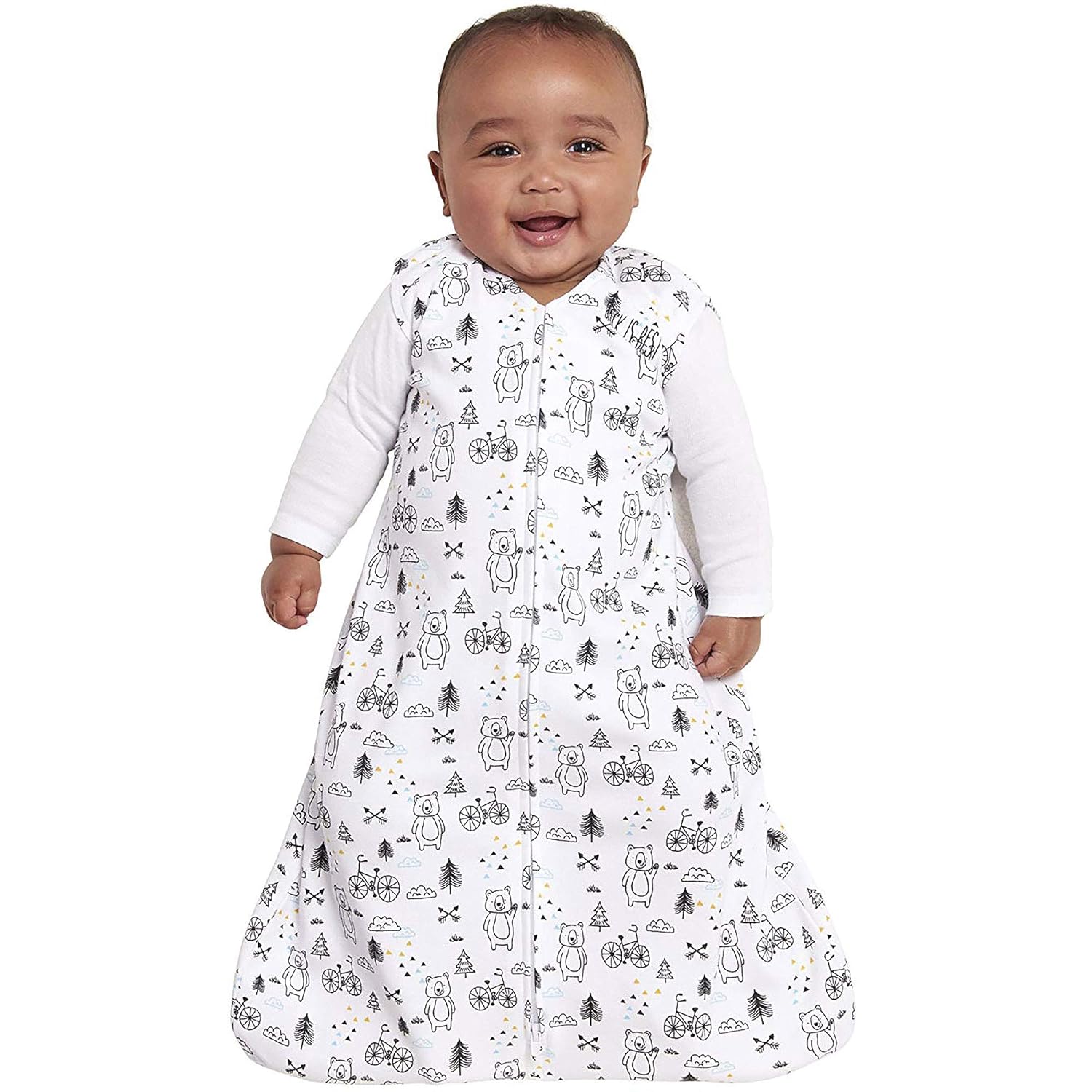 HALO Sleepsack 100% Cotton Wearable Blanket, Huggy Bears, Large: Baby