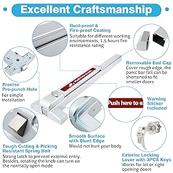 IRONWALLS Commercial Door Push Bar Panic Exit