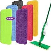 8 Pack Spray Mop Refills Compatible for Libman Freedom Spray Mop, Reusable &amp; Washable 16in Microfiber Floor Cleaning Mop Pads for Spray Mop