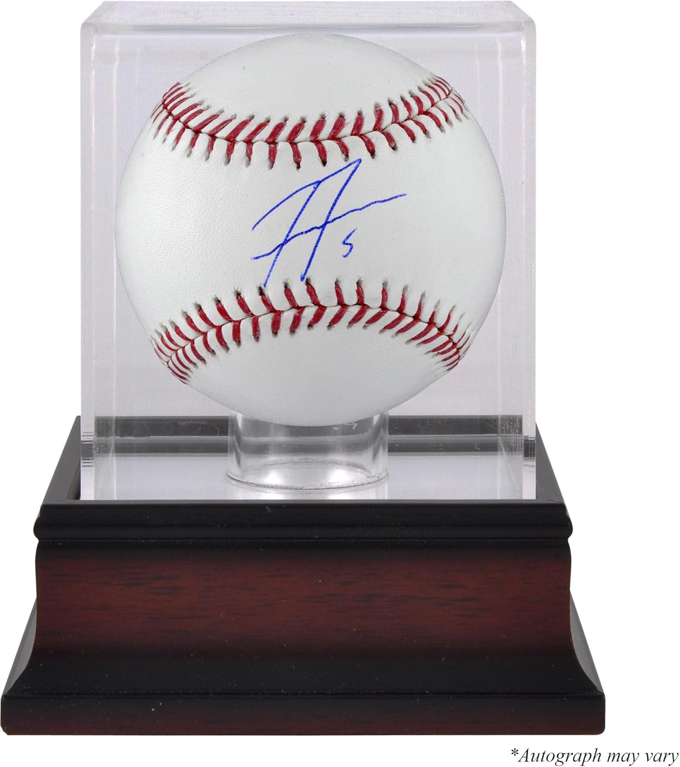 freddie freeman autographed baseball