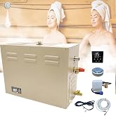 JJFFTAO,Steam shower generator,9kw Household-Commercial,Steam shower generator kit,with self-draining system,Temperature adjustable 95-131&deg;F,Applicable space 315～350ft3