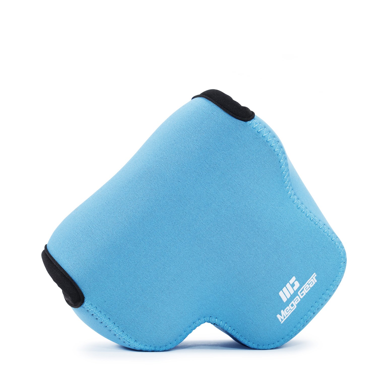 MegaGear ''Ultra Light'' Neoprene Camera Case Bag with Carabiner for Panasonic Lumix DMC-FZ300 Digital Camera (Blue) (MG627)