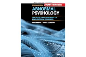 Abnormal Psychology: The Science and Treatment of Psychological Disorders, DSM-5-TR Update