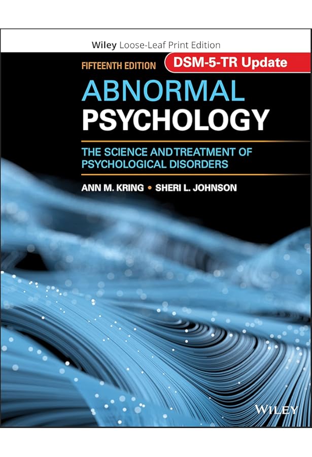 Abnormal Psychology 第四版 Amazon.com: Abnormal Psychology: The Science and Treatment of