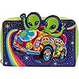 Loungefly Scooby Doo Psychedelic Monster Chase Glow in the Dark Flap Wallet