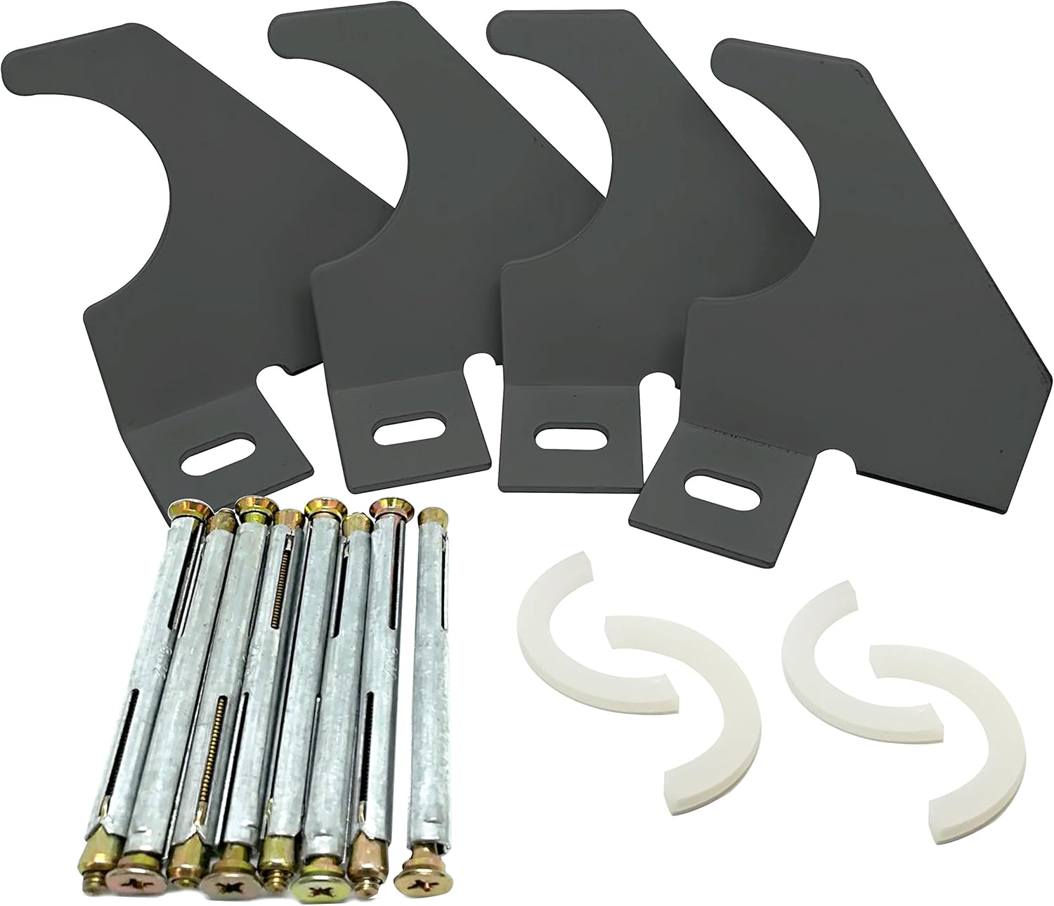 Designer Vertical Column Single Arm Universal Radiator Wall Mount