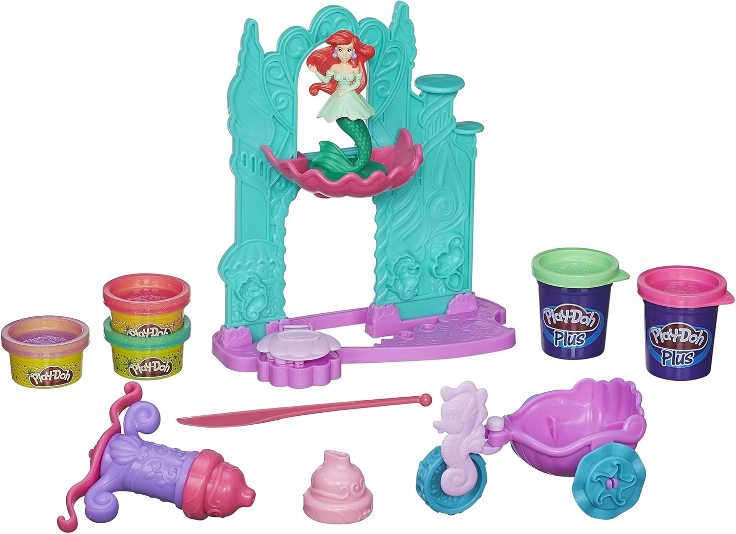 ariel castle and undersea playset