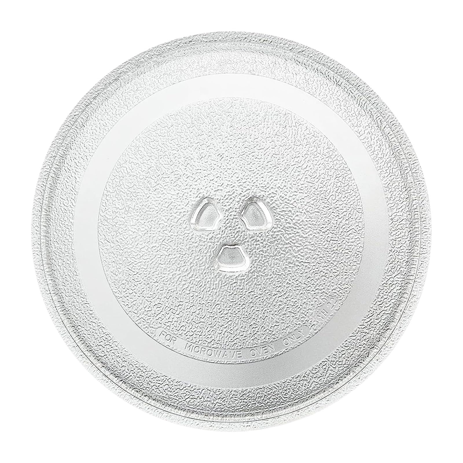 SPARES2GO Universal Glass Turntable Plate Dish for All Makes of Microwave Oven (245mm)