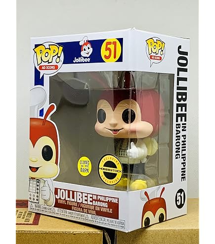 Funko Pop Jolibee Champ 154 Chase Métallique – Figurine Vinyle 9cm – 2022