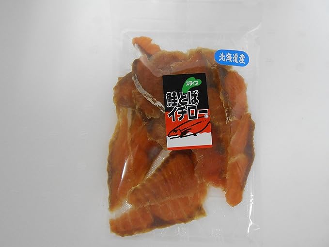 Amazon 鮭とばイチロー 北海道産 天然鮭使用 100g 丹野商事 干物 燻製 通販
