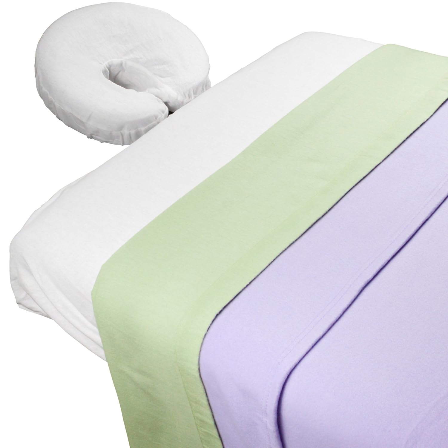 Lavender Fields Theme Massage Table Sheet Set with Blanket