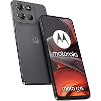 Motorola Moto G15 8GB+128GB 6.72" Display, 5200mAh Battery, Mediatek Helio G81 Extreme, Android 15 (Gravity Gray)