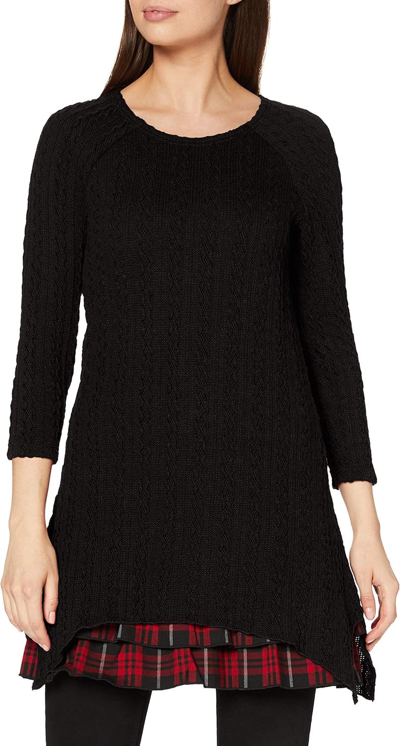 Joe Browns Women's Check Hem Tunic Shirt Amazon.co.uk Clothing