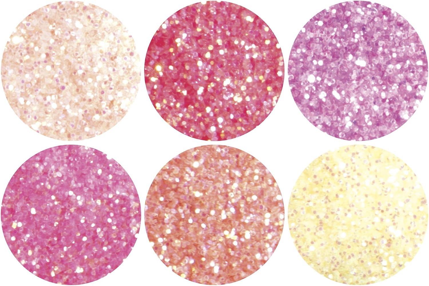 Stargazer 6 Loose Pastel Glitter Set and Fixing Gel Amazon Exclusive Kit, Multicolor - Image 3