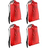 QWORK Electrical Plug Lockout Lock Bag, Safety Plug Lockout Tagout Bag for Oversized Electrical Plug and Hoist Control, 10 x 