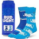 Odd Sox ODDMART Beer Can 2-Pair Novelty Funny Cool Crew Socks, Large | Officially Licensed. Fits Men's 8-12 / Women's 9.5-13.5. Soft Cotton Blend. Comes in Gift-Ready Beer Can Packaging.