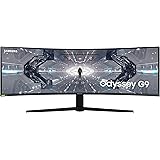 SAMSUNG 49-inch Odyssey G9 Gaming Monitor | QHD, 240hz, 1000R Curved, QLED, NVIDIA G-SYNC & FreeSync | LC49G95TSSNXZA…