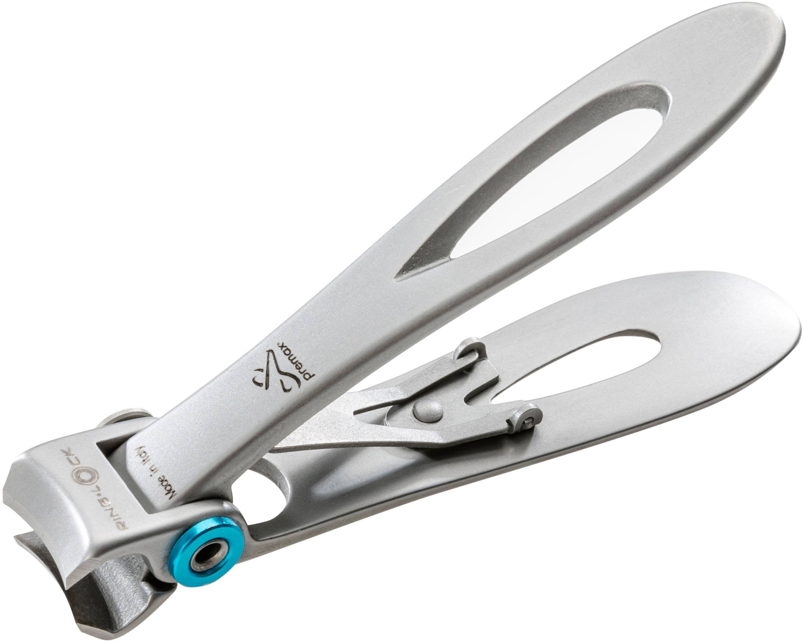 REMOS Nail Clipper for Toenails Made of Stainless Steel Blue 9 cm