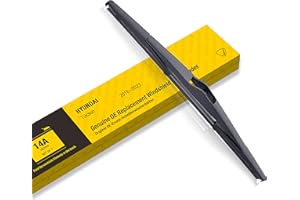 Raidbee Rear Wiper Blade, 14 inch Replacement for Tucson 2016-2023,Mazda CX-5 2020-2013, Jeep Cherokee 2022-2014 Back Windshield Wipers(H352/14-A)