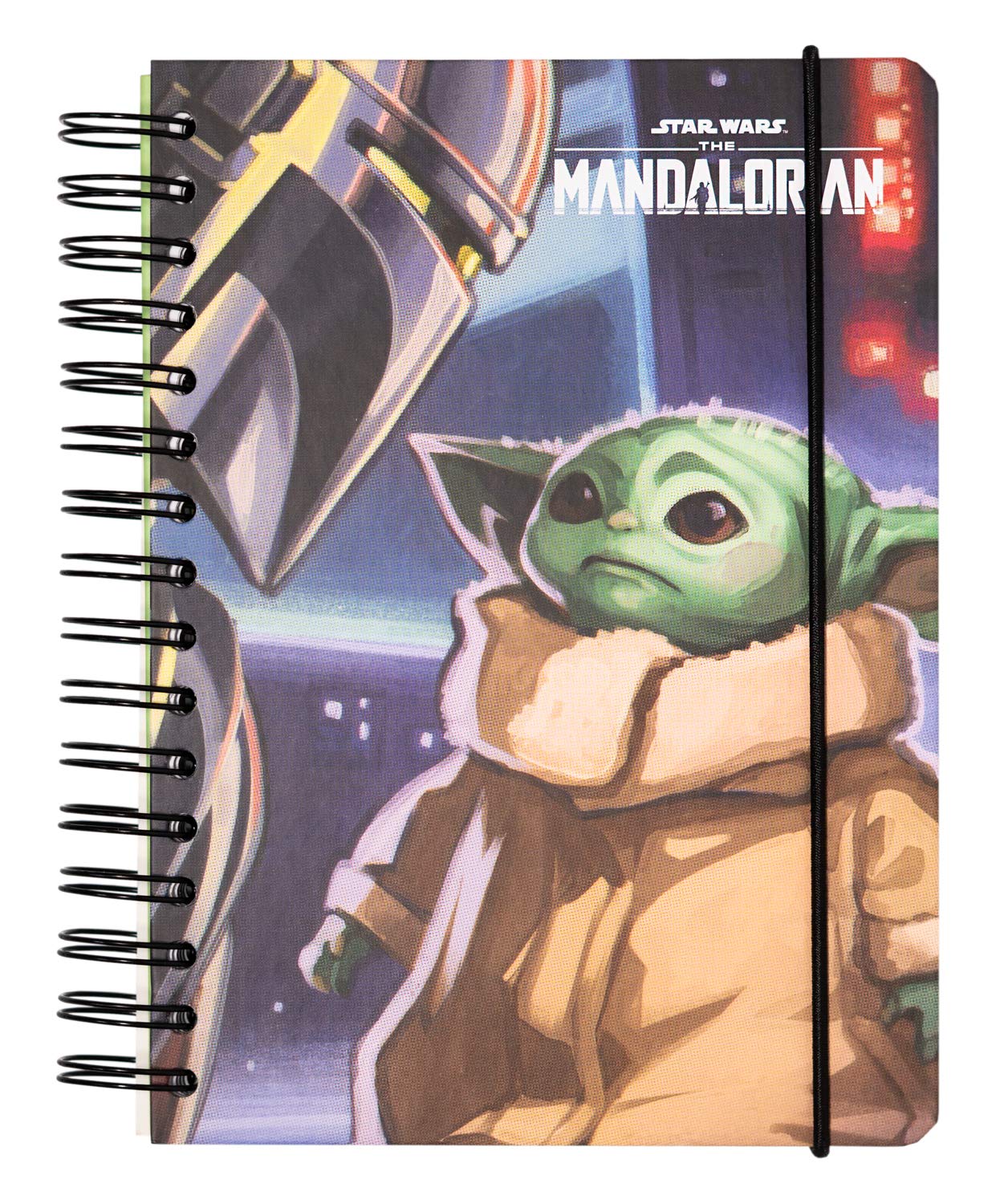 Grupo Erik A5 Notebook Hardback - Star Wars Stationery Supplies | Bullet Journal, Dotted Notebook A5 Sketchbook | The Mandalorian Star Wars Gifts Under 10 Pounds, Grogu Baby Yoda Gifts